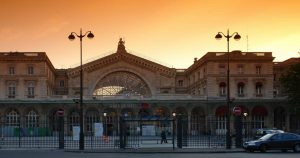 Photo of Gare de l'Est at dusk